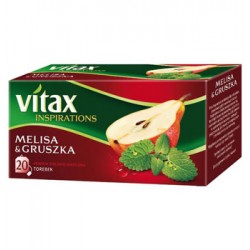 Herbata Vitax 20 Melisa&Gruszka