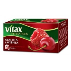 Herbata Vitax 20 Malina & Wiśnia