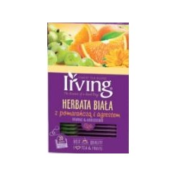 Herbata Irving/20 biała - Pomarańcza z agrestem i nagietkiem, koperty