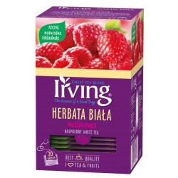 Herbata Irving/20 biała - Malina, koperty