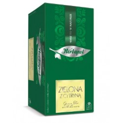 Herbata Herbapol/20t Breakfast Zielona z cytryną, koperty