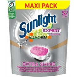 Tabletki do zmywarek Sunlight Expert Power Shine / 52szt