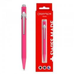 Długopis Caran d Ache 849 Gift Box Fluo Line metalowy różowy