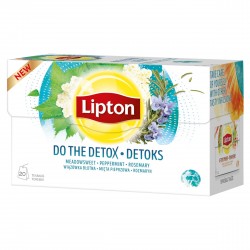Herbata Lipton ziołowa Detoks - wiązówka, mięta i rozmaryn