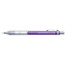 Ołówek GRAPHGEAR 300  0 5 mm  z metalowym uchwytem  zdejmowany metalowy klip  dla profesjonalistów fioletowy