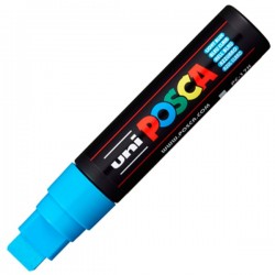 Marker z farbą plakatową Uni Posca PC-17K jasnoniebieski