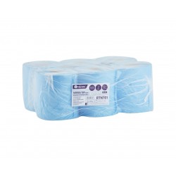 Merida ręcznik rolka MAXI TOP CENTER PULL niebieski, dwuwarstwowy, 6 szt. opakowanie