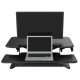 Biurko regulowane Unilux Ergo Desk 2 ergonomiczne czarne