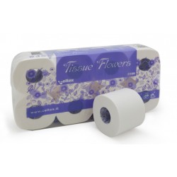 Papier toaletowy biały Celtex Tissue Flowers / 8 szt