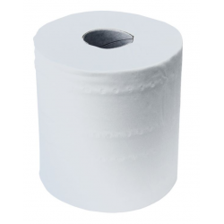 Ręczniki papierowe Drescher białe celulozowe 50 m  12 szt  w opak 