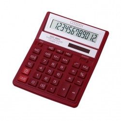Kalkulator biurkowy Citizen SDC-888XRD - 12 pozycyjny (20,3 x 15,8 x 3,1 cm) - czerwony