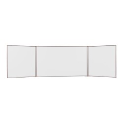 Tablica rozkładana Tryptyk 2x3 biała s-m 120x90cm w ramie aluminiowej MemoBe Prestige