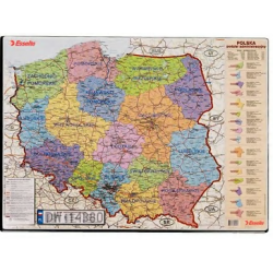Podkład na biurko Esselte mapa Polski 650x500mm