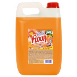 Płyn uniwersalny Floor 5l Active soda Gold Drop orange