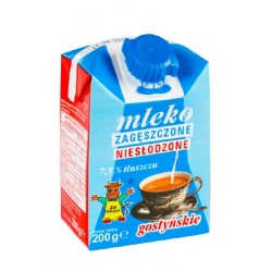 Mleko zagęszczone 200ml Gostyń 7,5% niesłodzone