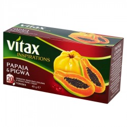 Herbata Vitax/20 Papaja & Pigwa