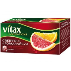 Herbata Vitax Inspirations/20t Grejpfrut & Pomarańcza