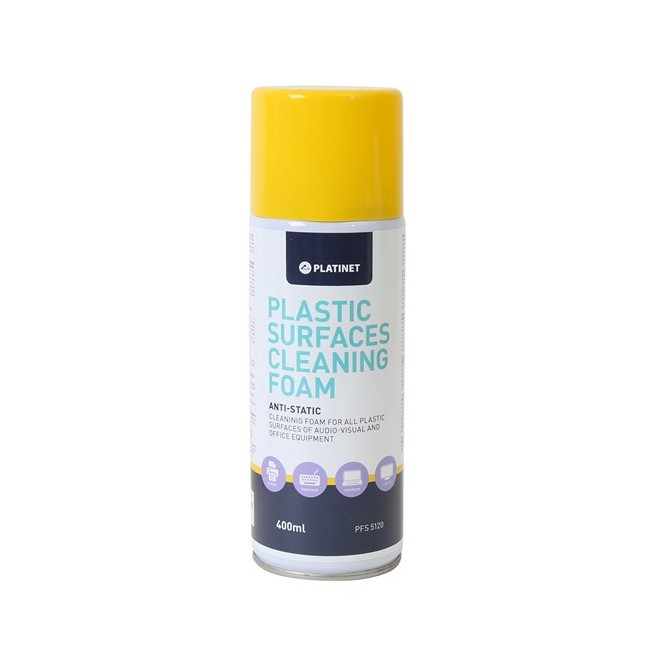 Pianka do czyszczenia powierzchni plastikowych Platinet 400 ml