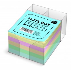 Notes kostka w pudełku 85x85x70mm kolor