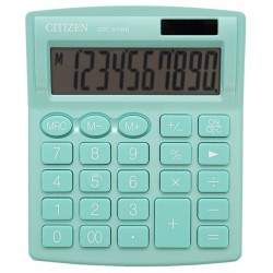Kalkulator Citizen SDC-810NRGRE zielony 10-pozycyjny