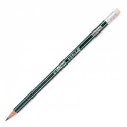 Ołówek techniczny 2B Stabilo Othello zielony - z gumką