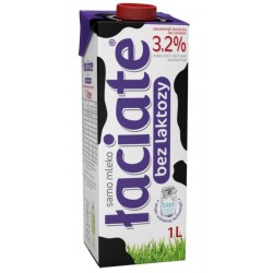 Mleko Łaciate 1L 3,2% bez laktozy