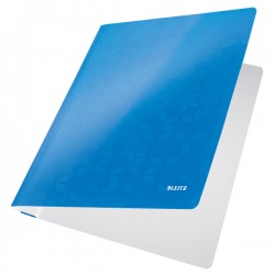 Skoroszyt Leitz WOW niebieski kartonowy 3001-00-36