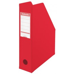 Pojemnik na katalogi Esselte PCV A4 czerwony