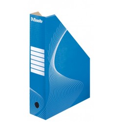 Pojemnik na katalogi Esselte kartonowy niebieski 80mm