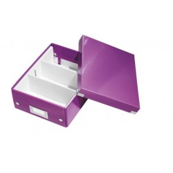 Pudło z przegródkami Leitz Click & Store małe fioletowe
(220 x 100 x 285mm)