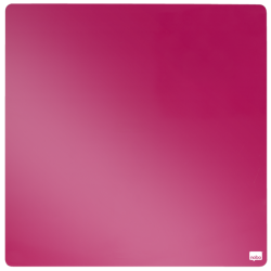Tabliczka magnetyczna Nobo 360X360 mm różowa
