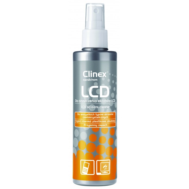 Spray Clinex LCD do czyszczenia ekranów  200ml