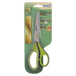Nożyczki 21cm Smart 3D210 zielone