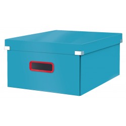 Pudełko do przechowywania Leitz Click & Store Cosy duże (369 x 200 x 482 mm) - niebieskie
