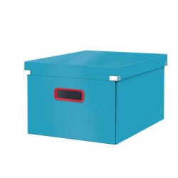 Pudełko do przechowywania Leitz Click & Store Cosy średnie (281 x 200 x 370 mm) - niebieskie