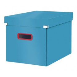 Pudełko do przechowywania Leitz Click & Store Cosy rozmiar L (320 x 310 x 360 mm) - niebieskie
