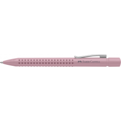 Długopis automatyczny Faber Castell Grip 2010 M rose shadows - wkład niebieski