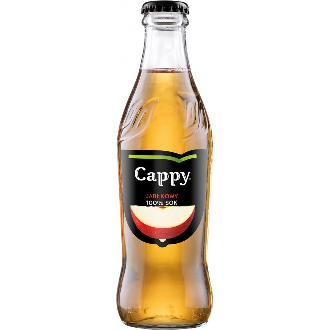 Sok Cappy butelka 250ml szklana zwrotna