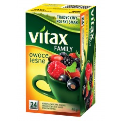 Herbata Vitax 24 Family Owoce Leśne