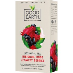 Herbata Good Earth Hibiscus  Rose & Sweet Berries opak  15 szt 