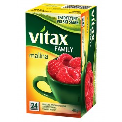 Herbata Vitax 24 Family Malina