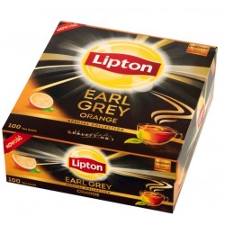 Herbata Lipton  100 Earl Grey Orange
