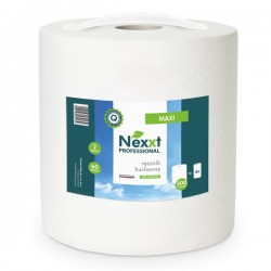 Ręcznik papierowy MAXI w rolce  2-war  celuloza  60mb  300 listków  2x18g m2