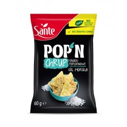 Snacki popcornowe z solą morską POP"N Chrup  35g.
