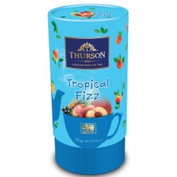 Herbata liściasta czarna Thurson Tropical Frizz 75g o smaku owoców tropikalnych