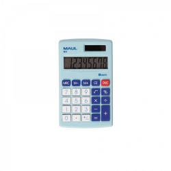 Kalkulator kieszonkowy Maul M8 - 8 pozycyjny (11,5 x 6,9 x 1,0 cm) - jasny niebieski