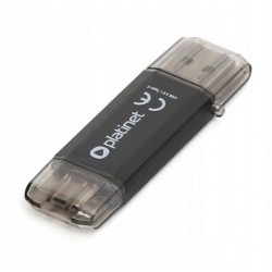 Pamięć Pendrive 128GB Platinet USB 3.0 Type-C czarny