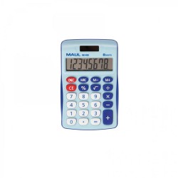 Kalkulator biurkowy Maul MJ450 Junior - 8 pozycyjny (11,3 x 7,2 x 1,9 cm) - jasny niebieski