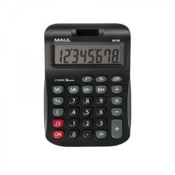 Kalkulator biurkowy Maul MJ550 Junior - 8 pozycyjny (15,5 x 11,0 x 2,5 cm) - czarny