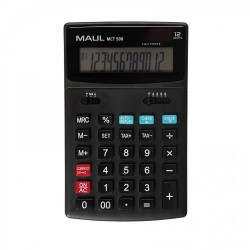 Kalkulator biurkowy Maul MCT500 - 12 pozycyjny (17,4 x 10,7 x 2,2 cm) - czarny